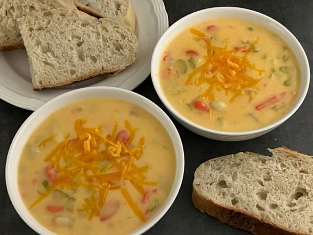Cheddar Cheese Potato Soup