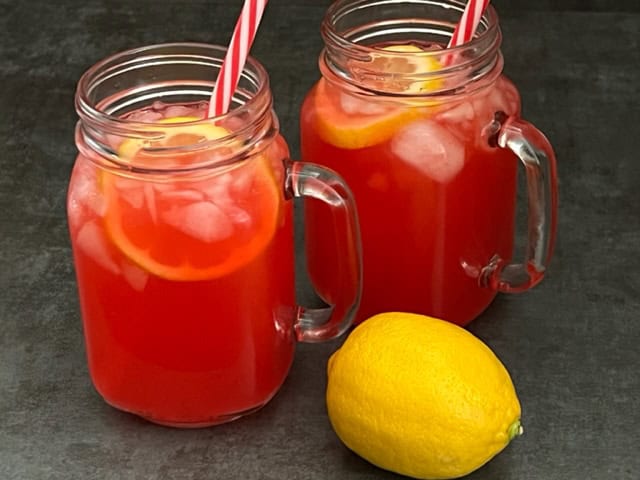 Sparkling Raspberry Lemonade