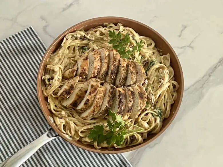 Creamy Italian Chicken and Pasta Recipe - Sweeter With Sugar
