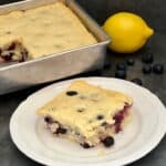 Lemon Blueberry Coffee Cake | Sweeter With Sugar