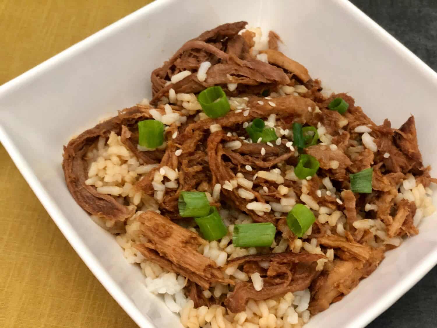 Slow Cooker Shredded Pork Loin