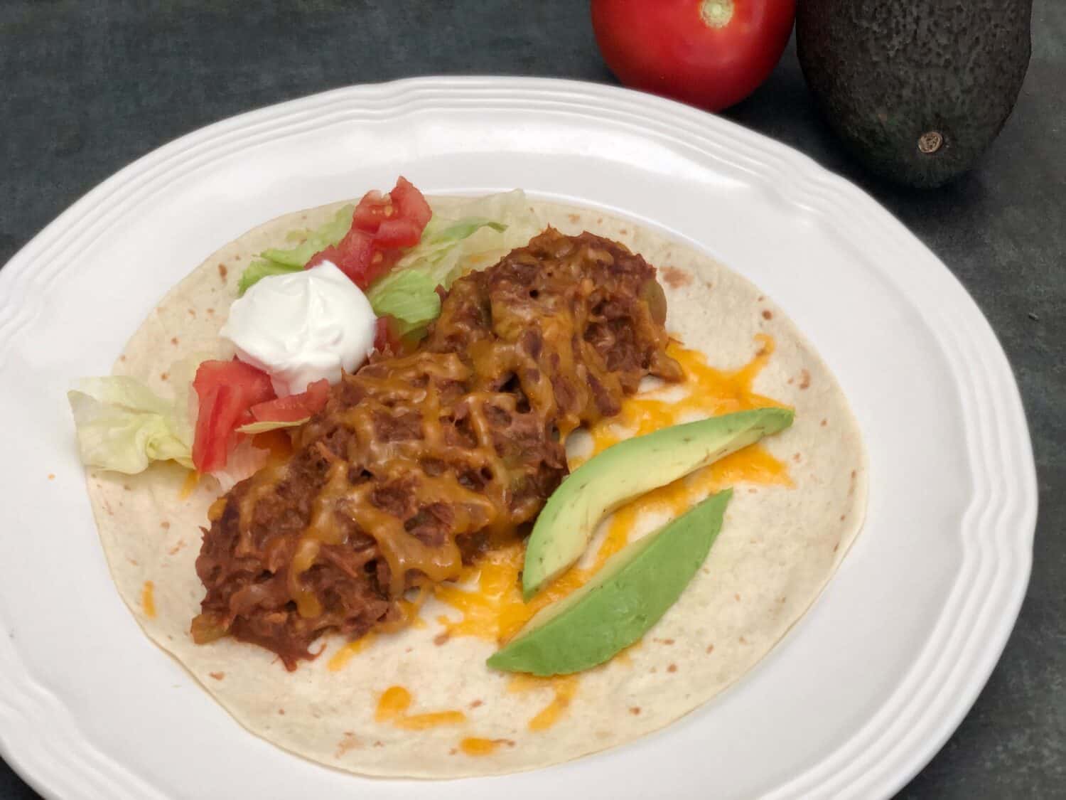 One Pan Green Chile Burritos