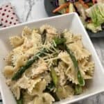 Creamy Italian Chicken and Asparagus Pasta