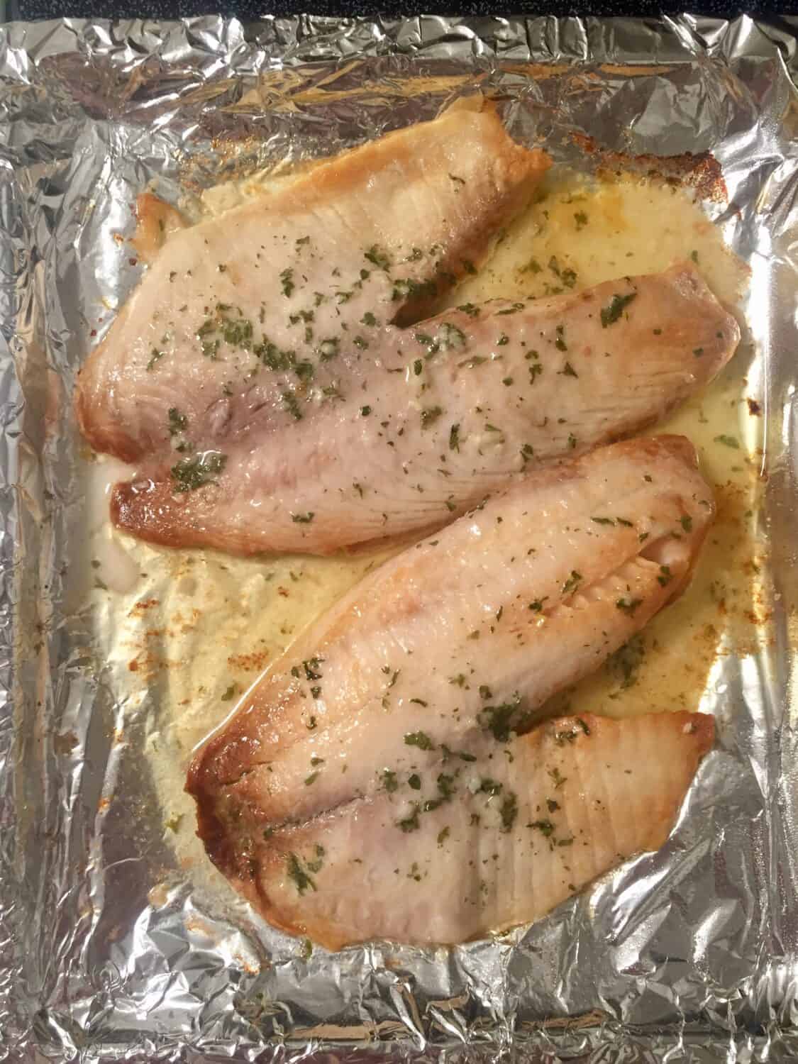 Garlic Lemon Butter Tilapia