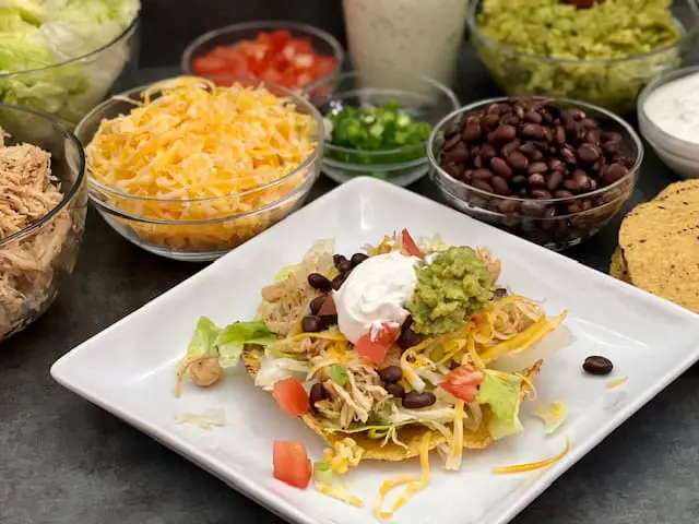 Chicken Tostada