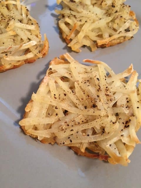 Mini Hashbrown Squares