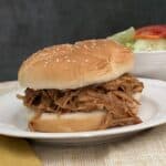 Teriyaki Orange Pulled Pork Sandwiches