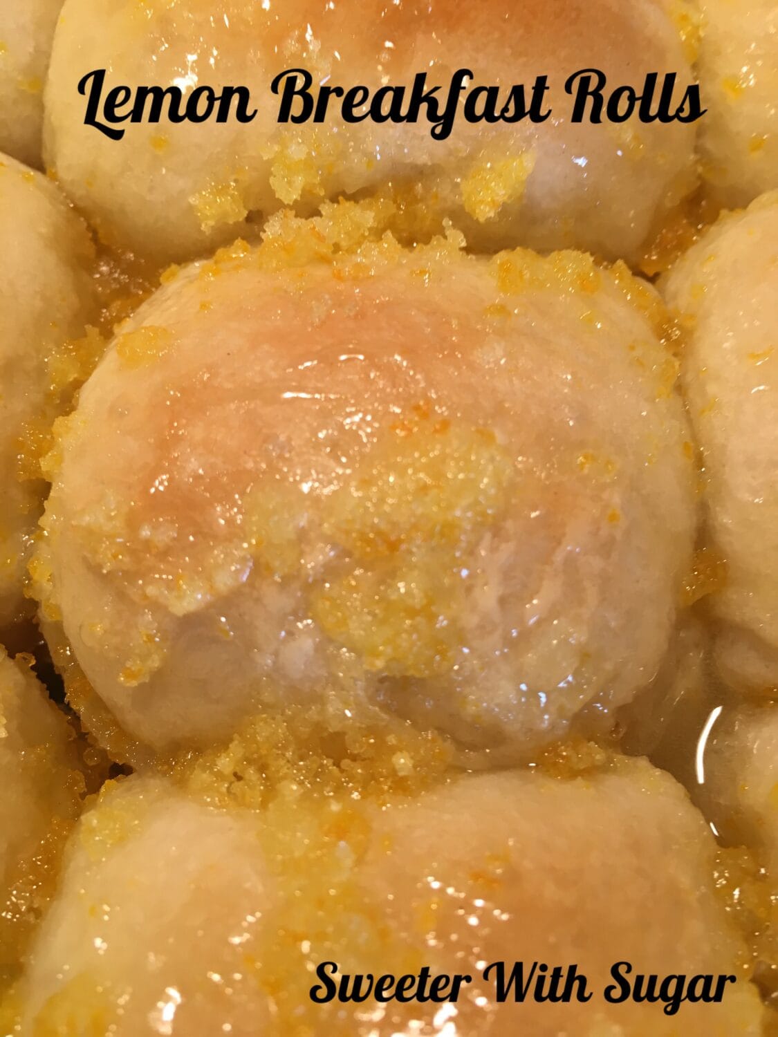 Lemon Breakfast Rolls