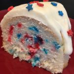Red, White, & Blue Bundt Cake