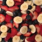 Patriotic Fresh Fruit Salad