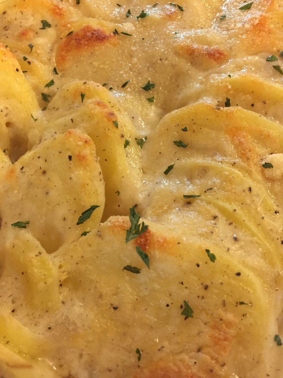 Creamy Parmesan Scalloped Potatoes