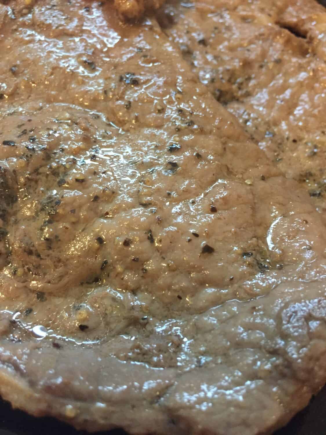 garlic butter steak