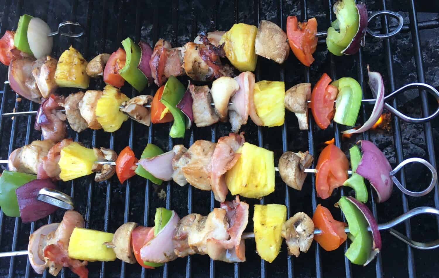 Chicken and Pork Kabobs