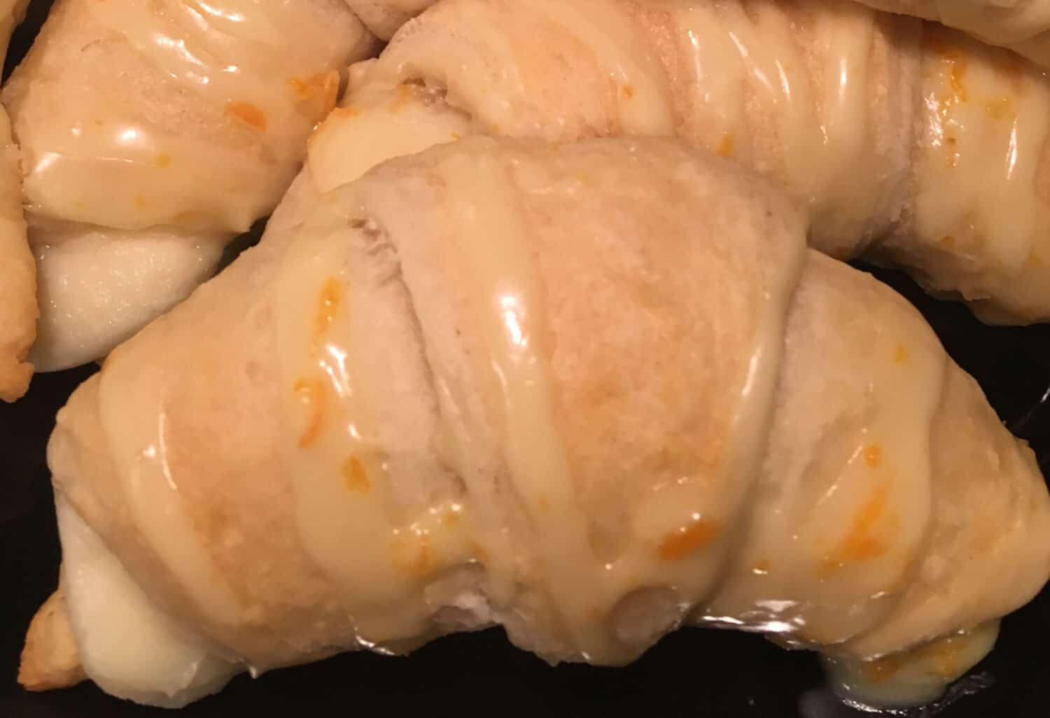 Orange Cream Cheese Crescent Rolls
