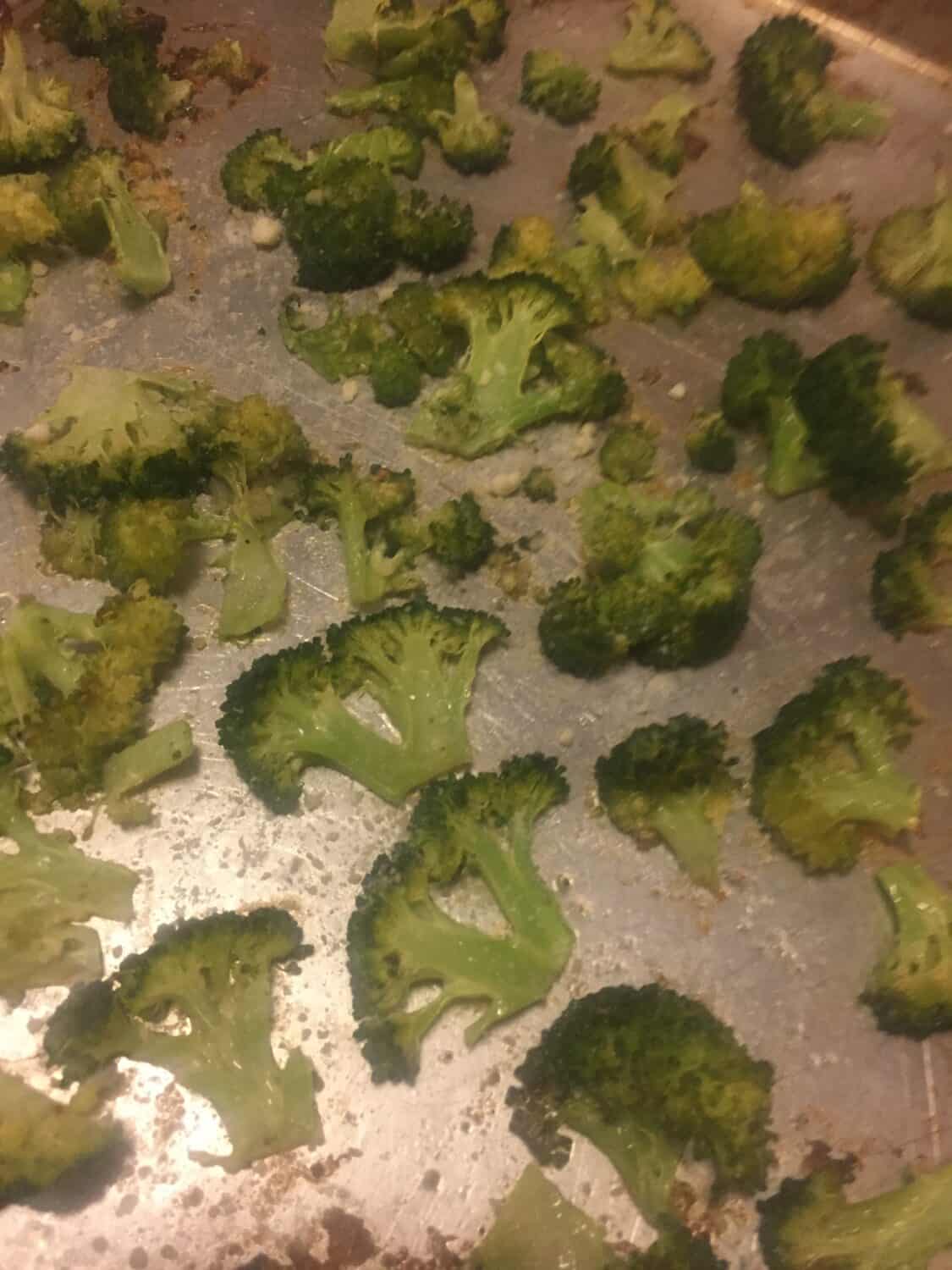 Parmesan Baked Broccoli