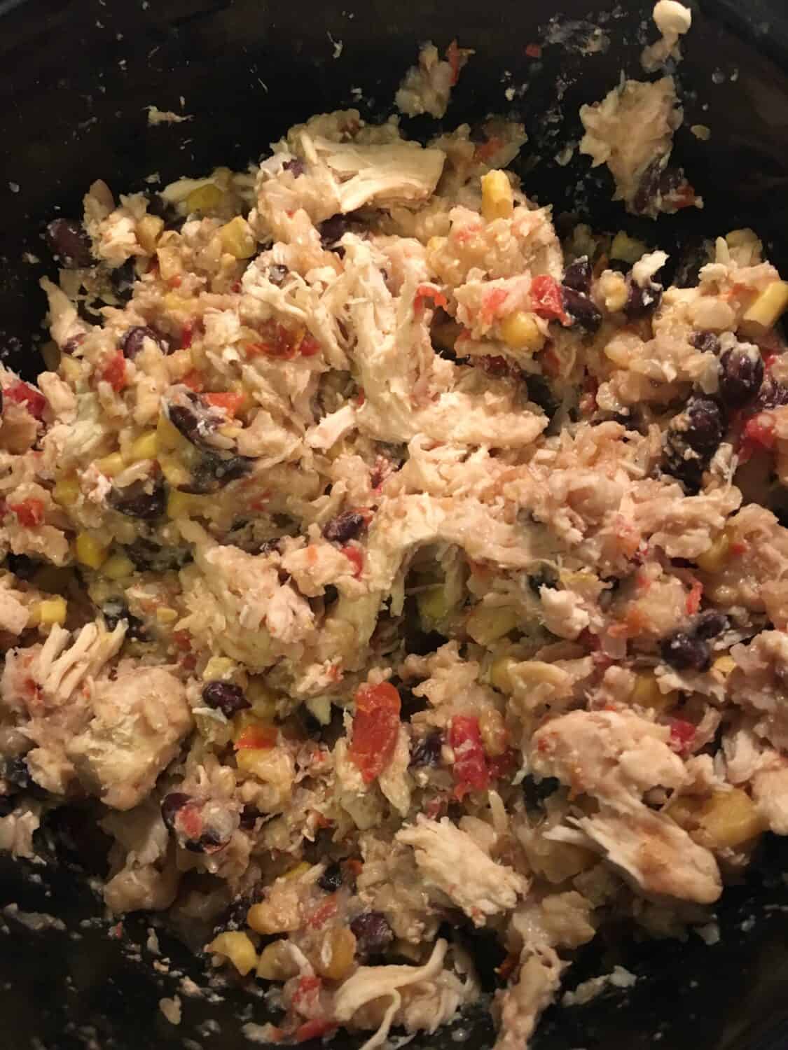 Chicken and Black Bean Tacos