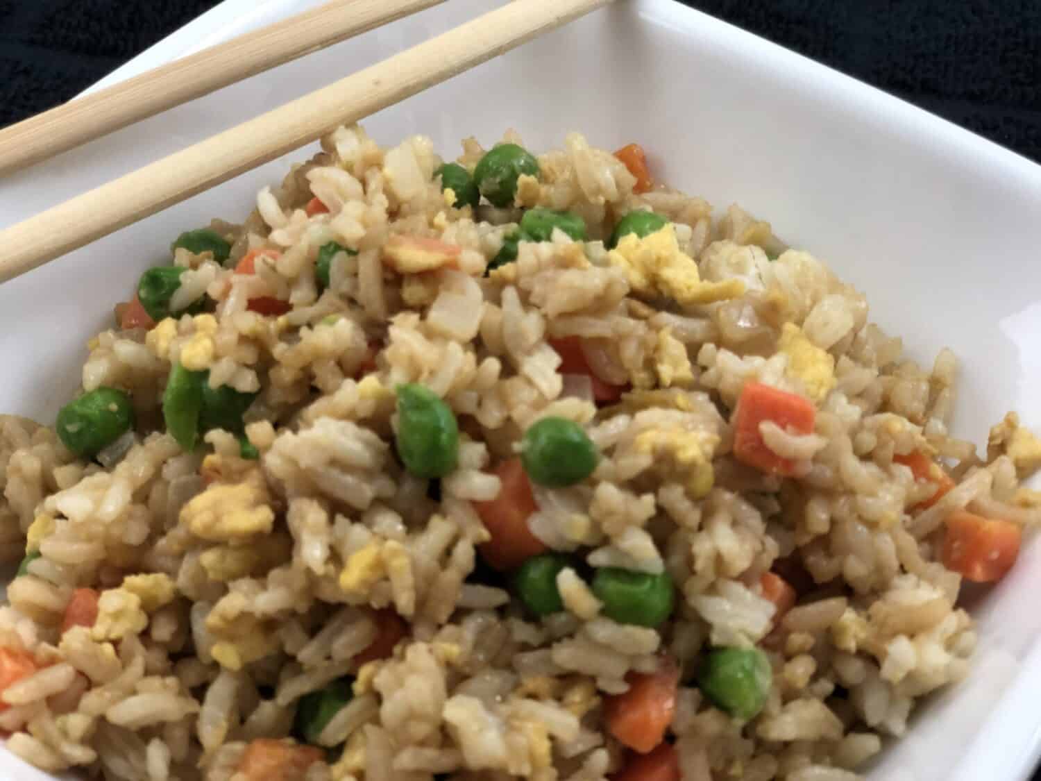 Sesame Fried Rice | Sweeter With Sugar