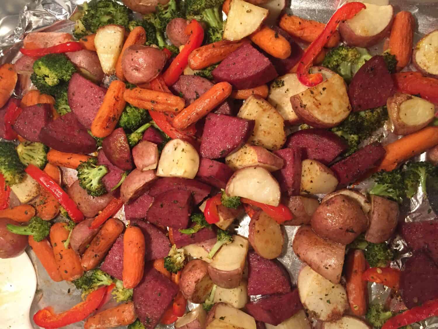 Sheet Pan Sausage and Veggies