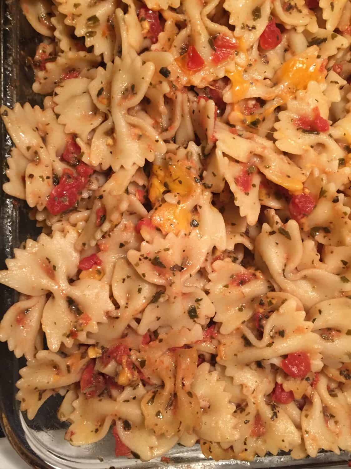 Spicy Pesto Casserole