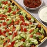 Sheet Pan Taco Pizza