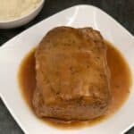 Slow Cooker Pork Loin With Seasoned Gravy