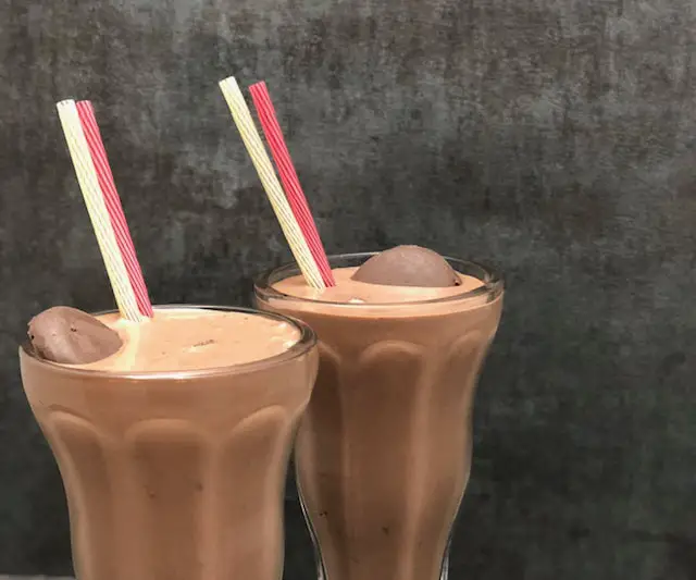 Chocolate Peanut Butter Cookie Shake