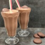 Chocolate Peanut Butter Cookie Shake | Desserts, Girl Scout Cookies, Tag-a-Longs, Chocolate