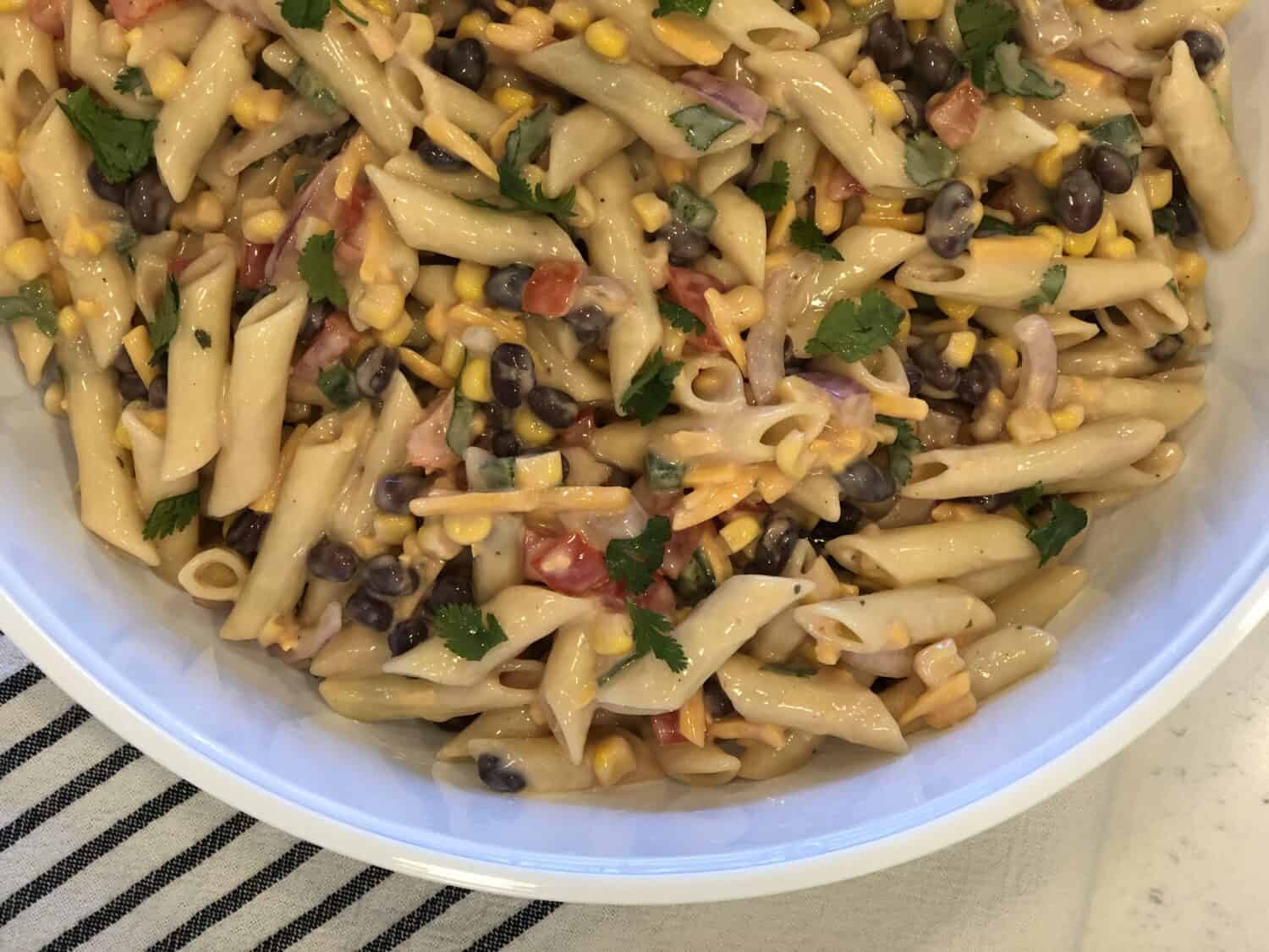Barbecue Ranch Pasta Salad