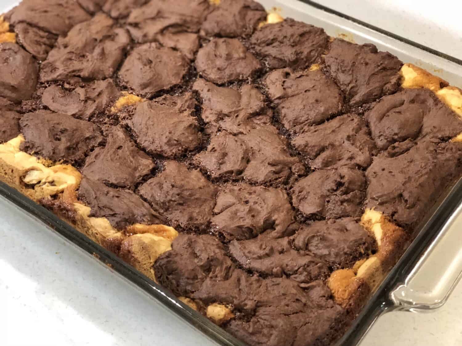 These Caramel Cake Cookie Bars made out of two cake mixes is such an easy dessert but it looks and tastes like it took longer