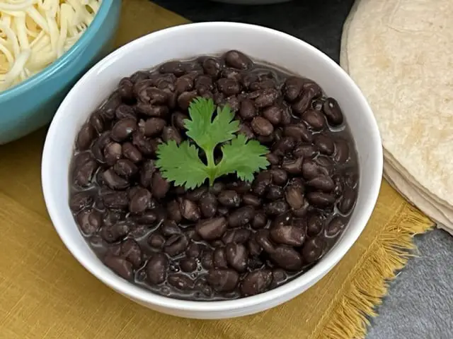 Garlic Black Beans