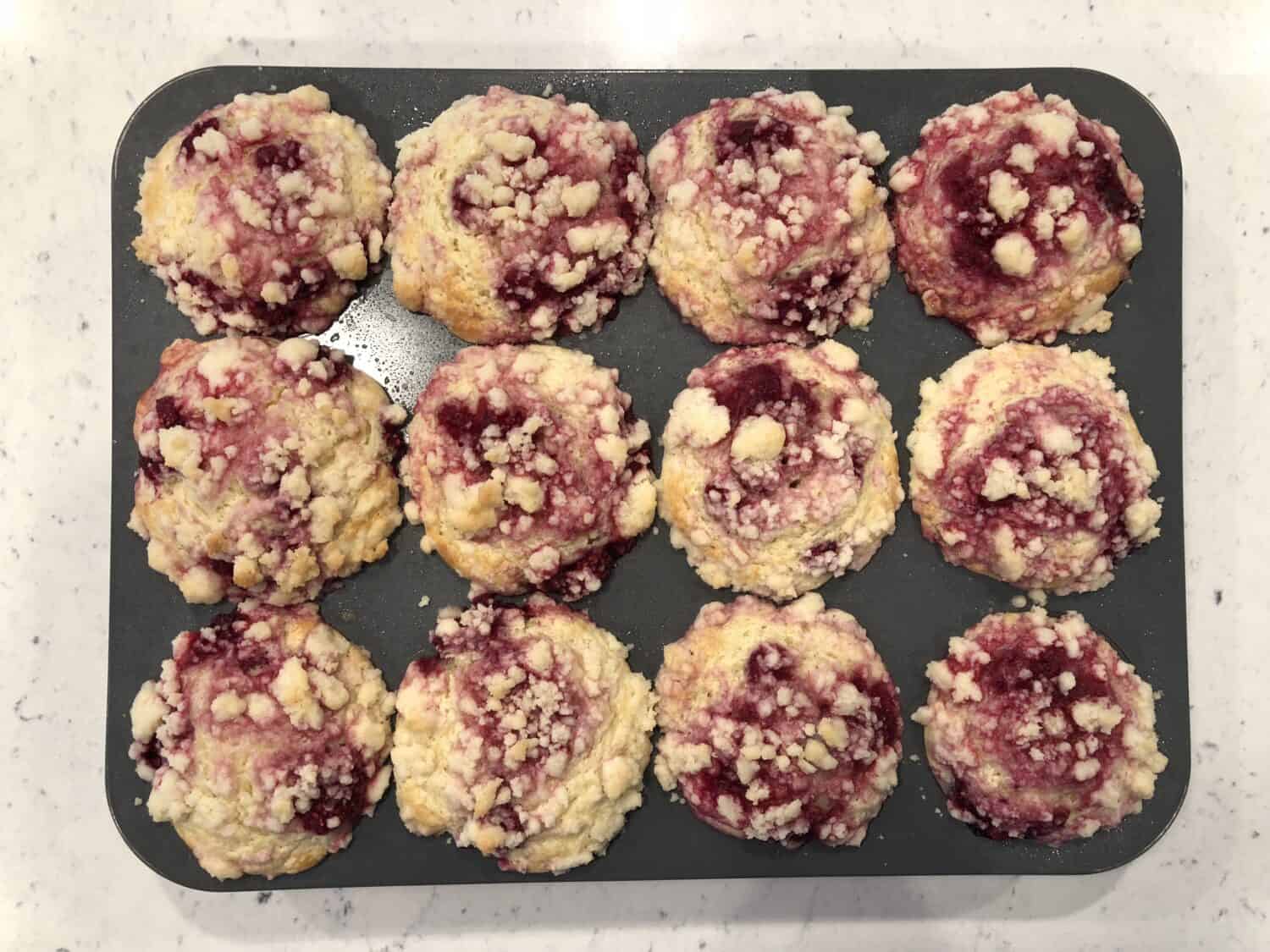 Lemon Raspberry Muffins