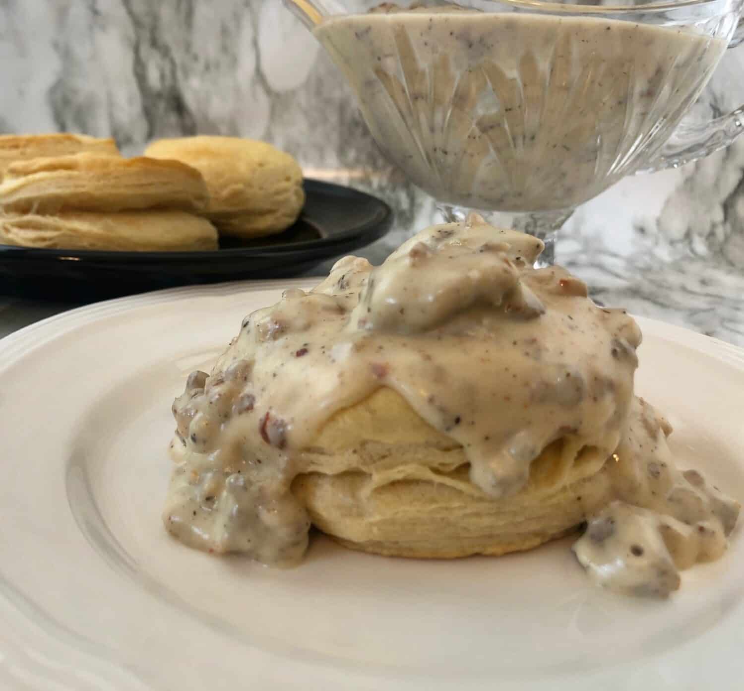 Sausage Gravy | Sweeter With Sugar