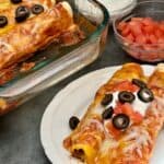 Beef Jalapeño Enchiladas