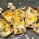 Garlic Mushroom Cheesy Bread