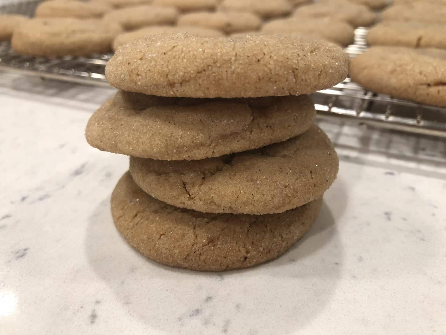 My family and I really enjoyed these Brown Sugar Cookies. I make these all the time because of how easy they are. I love that they are coated in sugar and are so soft and chewy!
