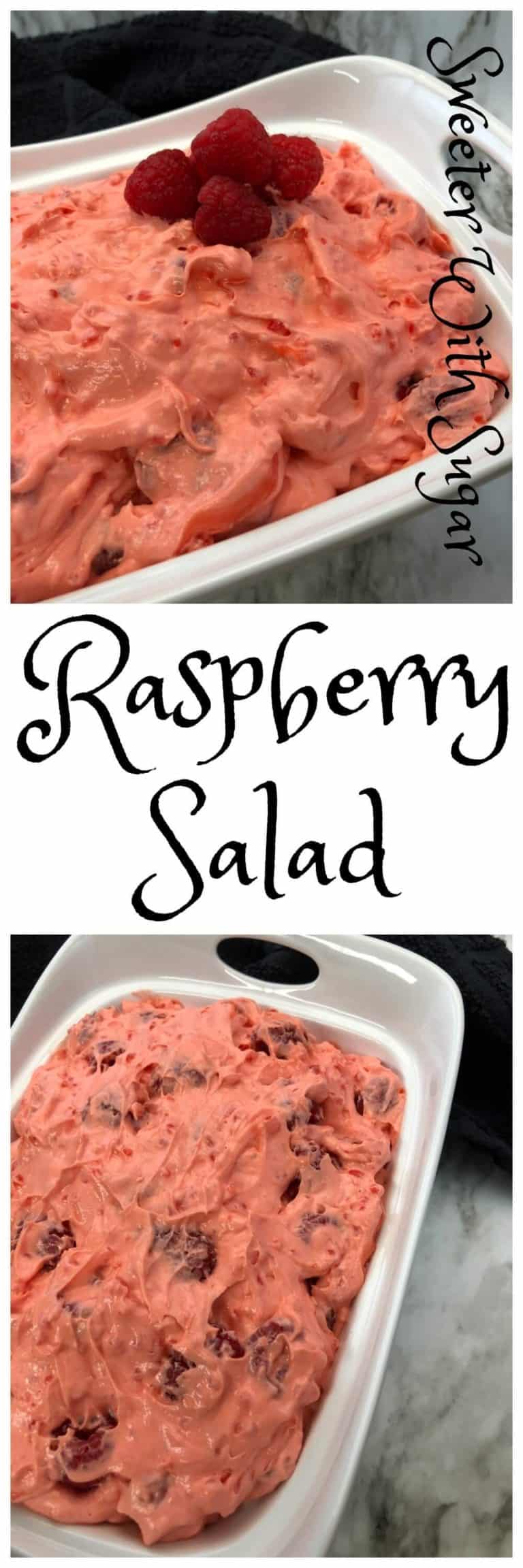The Best Raspberry Salad