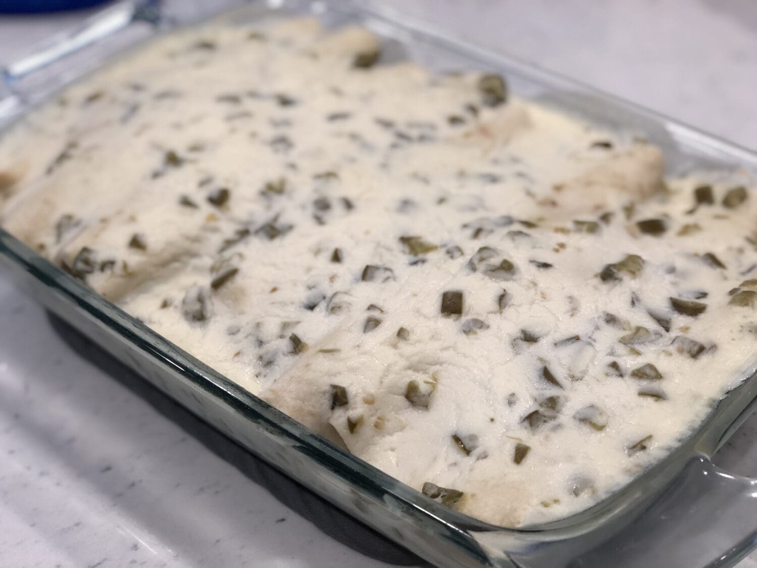 Creamy Chicken Jalapeño Enchiladas