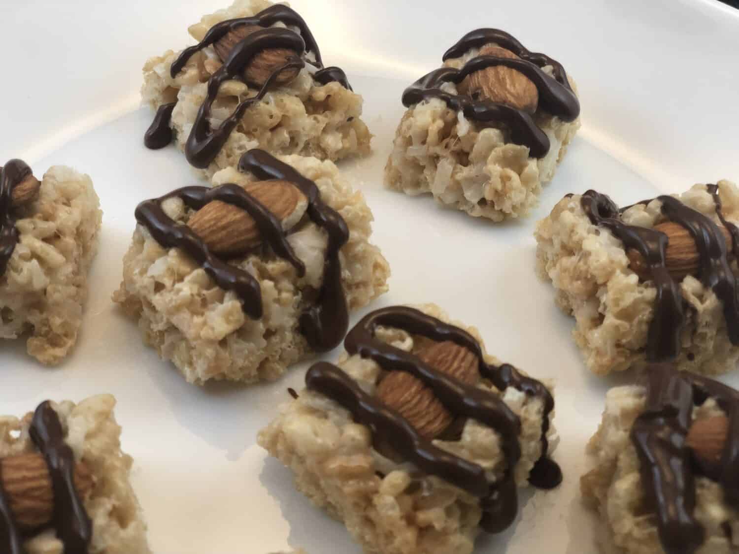 Almond Joy Rice Krispie Treats