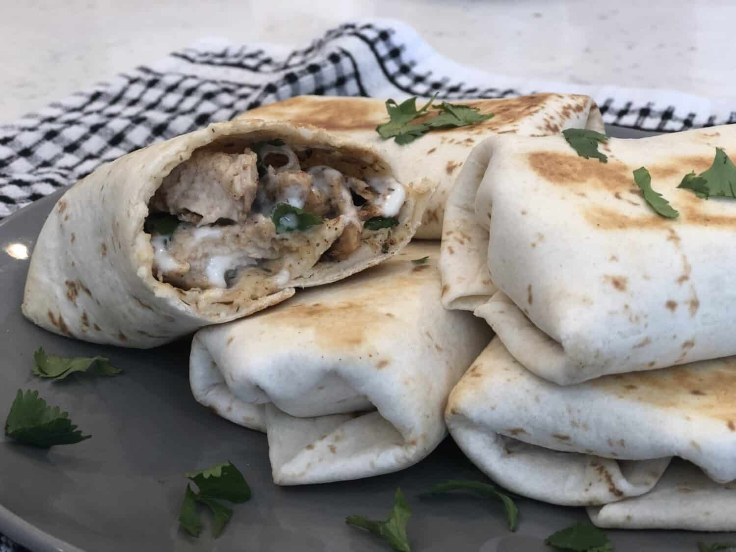 Chicken Ranch Wraps
