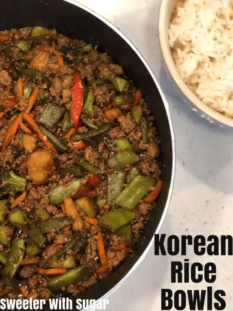 Korean Rice Bowls