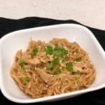 Easy Chicken Ramen is an easy dinner recipe for busy weeknights. This easy recipe takes just 10 minutes. #Ramen #Chicken #EasyWeeknightDinners #PastaRecipes