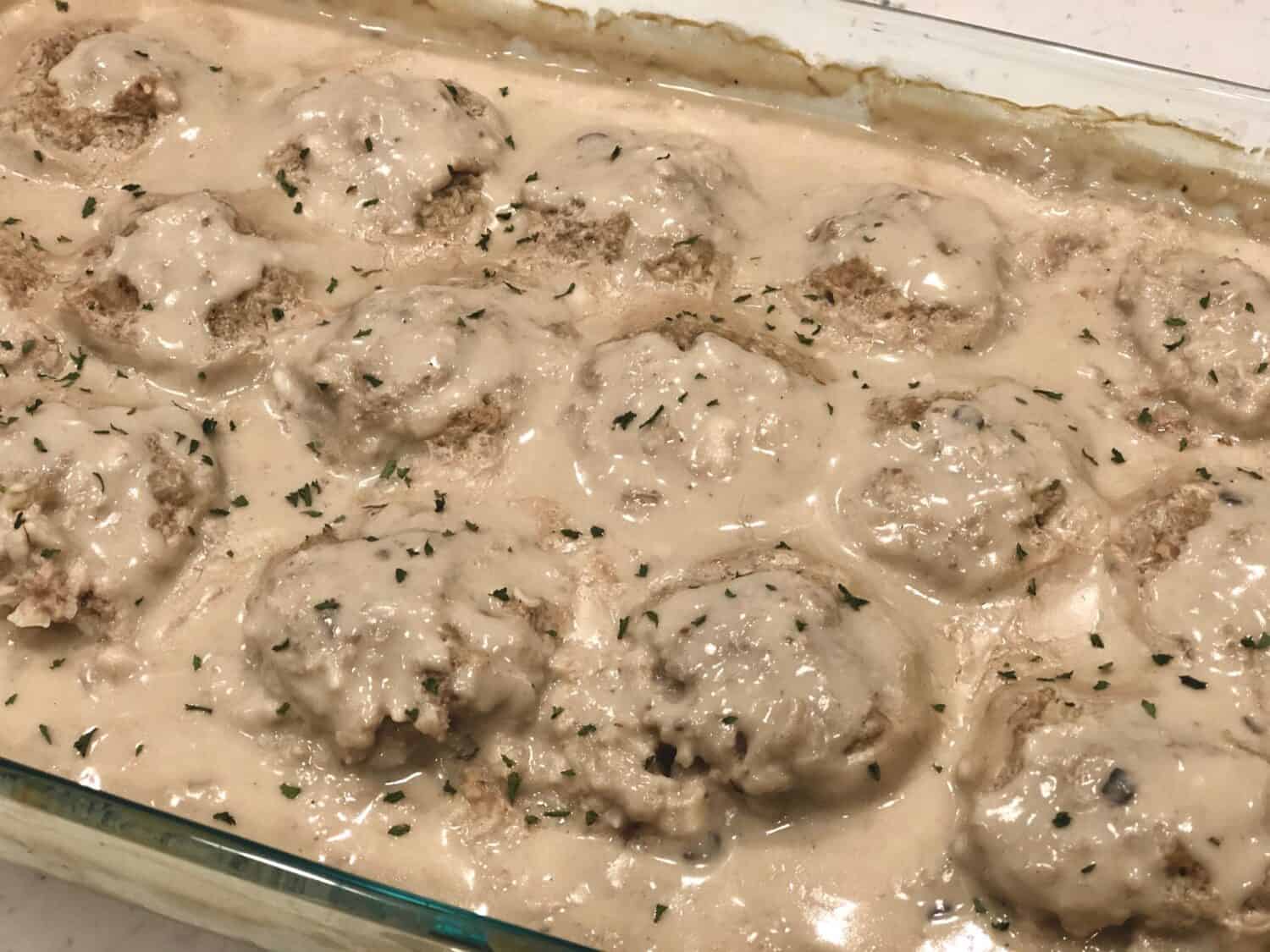 Swedish Meatballs are the best comfort food. The gravy over the seasoned meatballs makes this a yummy dinner for the whole family. #Beef #Meatballs #ComfortFoodRecipes #SwedishMeatballsRecipe #ClassicRecipes