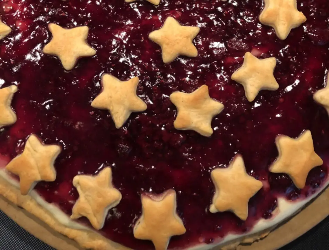 Raspberry Cream Cheese Coffee Cake