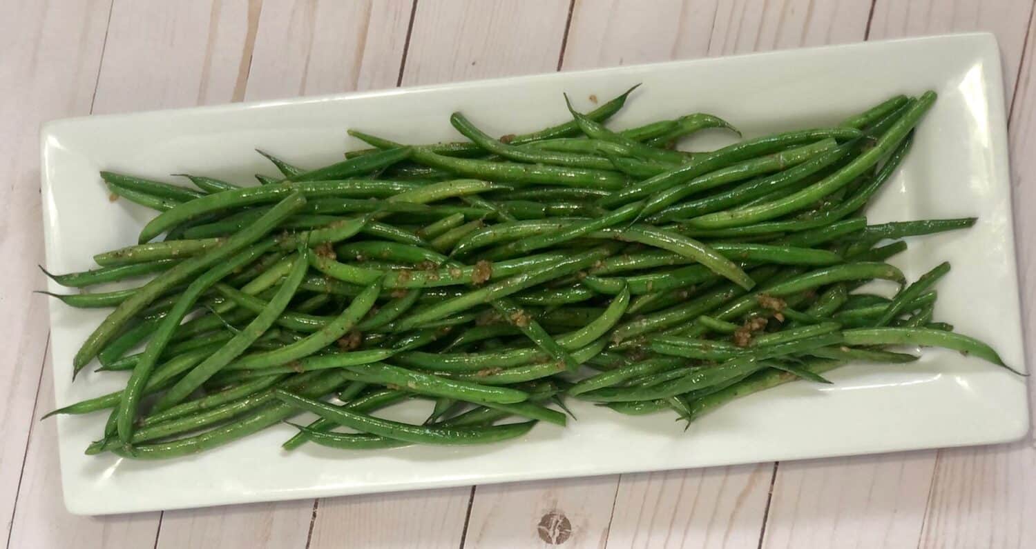 Browned Garlic Green Beans