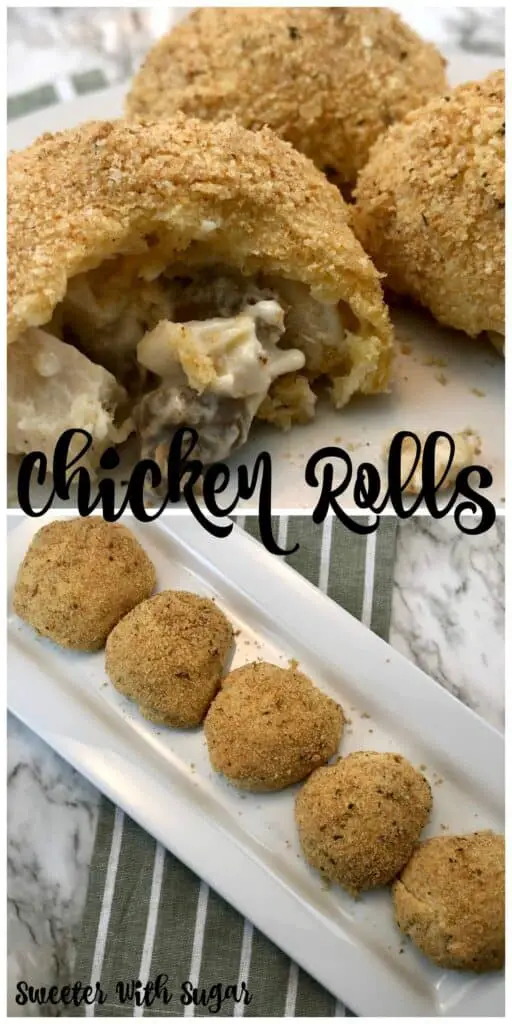 Chicken Rolls | Sweeter With Sugar | Dinner Recipes, Chicken Recipes, Easy Recipes, #comfortfood, #chicken #creamy #dinner #easyrecipes