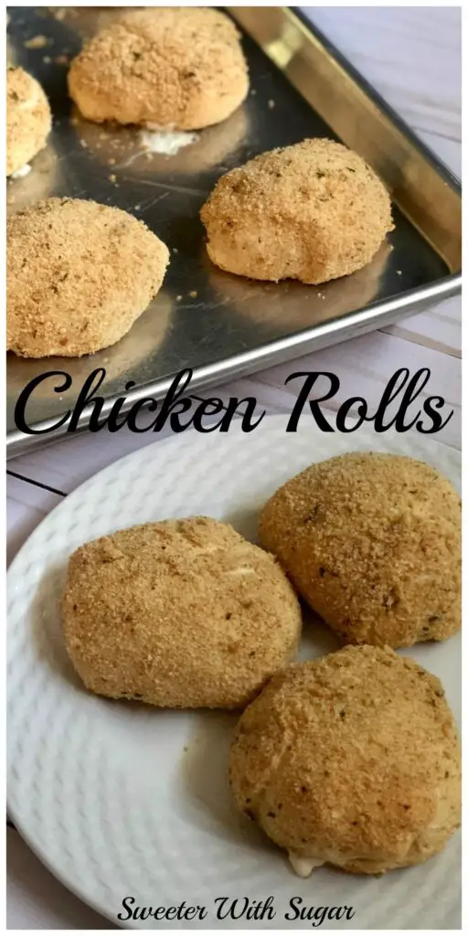 Chicken Rolls | Sweeter With Sugar | Dinner Recipes, Chicken Recipes, Easy Recipes, #comfortfood, #chicken #creamy #dinner #easyrecipes