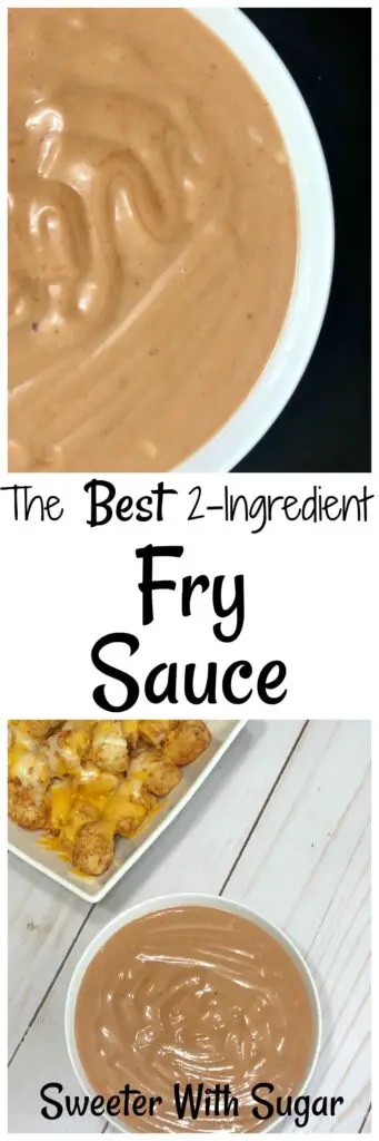 Fry Sauce | Sweeter With Sugar | Easy Recipes, Dressing recipes, Dipping Recipes, Dip Recipes, #frysauce #dips #dippingrecipes #easyrecipes