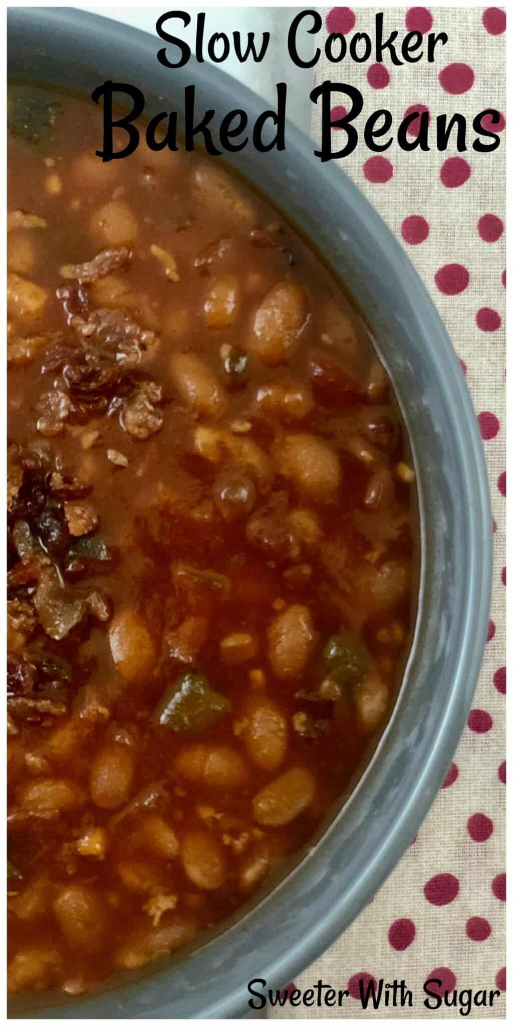 Slow Cooker Baked Beans