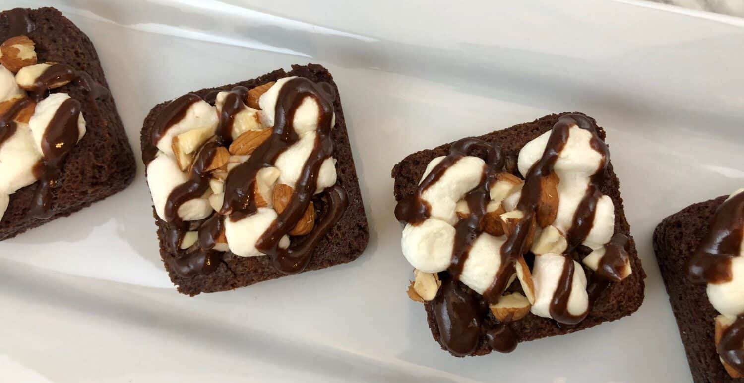 Rocky Road Brownies | Sweeter With Sugar