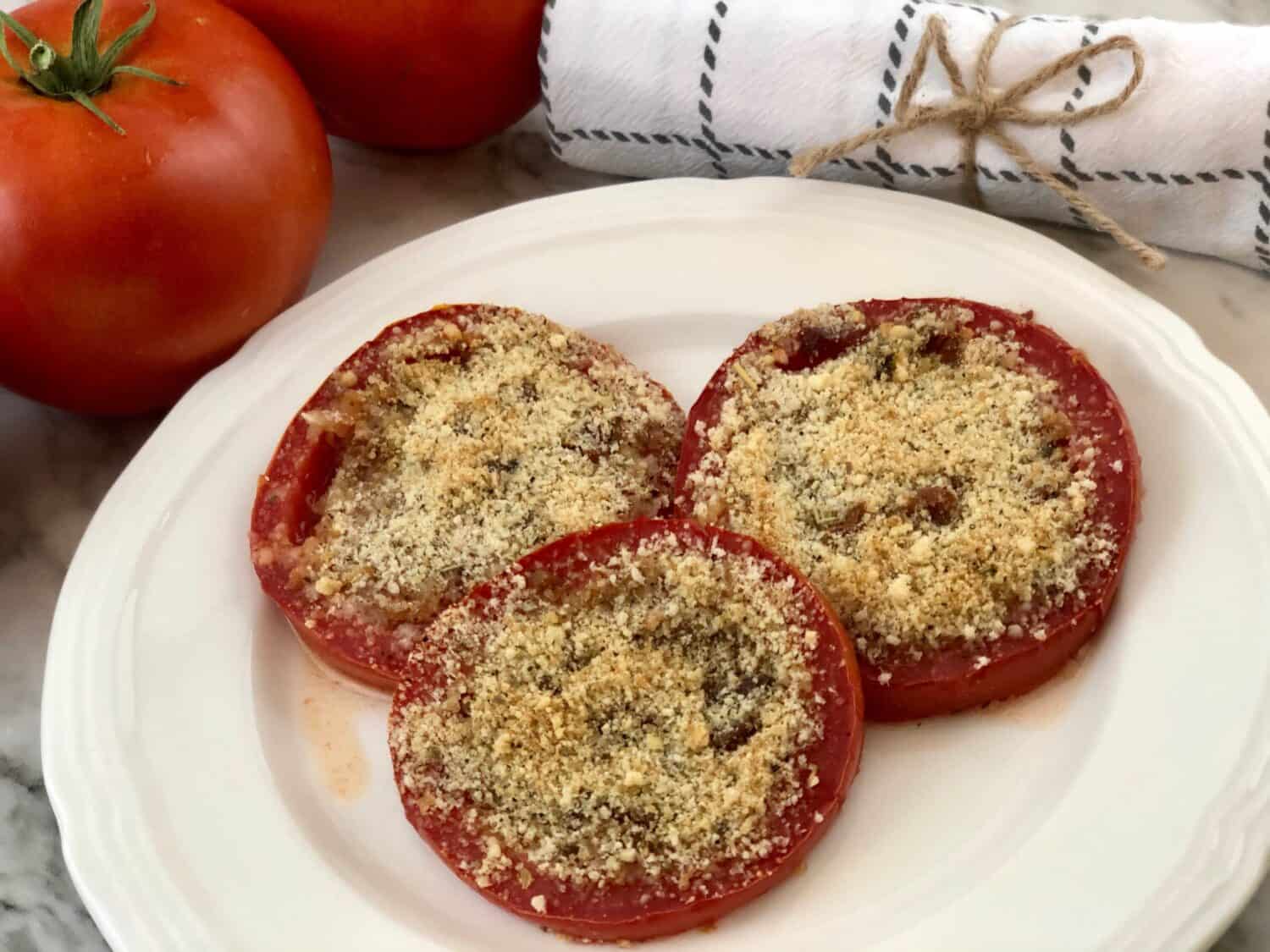 Baked Bacon Tomatoes